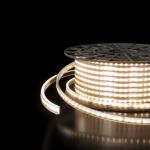 Светодиодная лента  220 В 14,4 Вт/м 120 Led/м 2835 IP65, дневной белый 4200K, 50 м Лента светодиодная 220V 14,4W 120Led 2835 IP65 дневной белый, 50 м