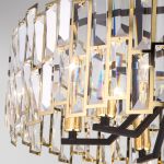 Умный потолочный светильник с хрусталем Bogate's Zolletta 339/8 339/8 Strotskis Smart (313/8)
