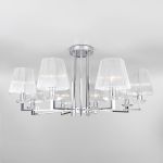 Умный потолочный светильник 60125/8 хром Smart