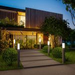 Ландшафтный светодиодный светильник Серый IP54 1537 TECHNO LED