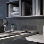 Накладка для RJ-11 (Hammar черный) W1292008