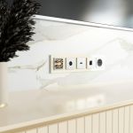 Накладка для розетки HDMI (Hammaer серебряный) W1296006