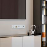 Накладка для розетки HDMI (Hammer белый) W1296001