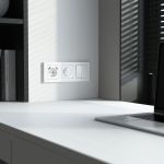 Накладка для розетки USB (Hammer белый) W1279501