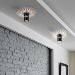 Накладной светодиодный светильник с подсветкой DLS026