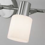 Настенный светильник с поворотными плафонами 20089/3 хром