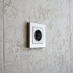 Рамка из поликарбоната на 1 пост Hammer серебряный W0012406