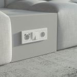 Рамка из поликарбоната на 3 поста Hammer белый W0032401