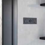 Рамка из поликарбоната на 3 поста Hammer черный W0032408