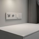 Рамка из поликарбоната на 4 поста Hammer белый W0042401