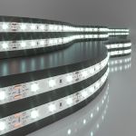 Светодиодная лента 24 В 4,8 Вт/м 60 Led/м 2835 IP20, холодный белый 6500K, 5 м Лента светодиодная 24V 4,8W 60Led 2835 IP20 холодный белый, 5м