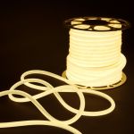 Светодиодный гибкий неон 220 В 9.6 Вт/м 144 Led/м 2835 IP67, круглый дневной белый 4200 K, 50 м Гибкий неон 220V 9,6W 144Led 2835 IP67 круглый дневной белый, 50 м