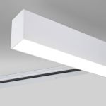 Трековый светодиодный светильник для однофазного шинопровода X-Line 20W 4200K белый матовый X-Line белый матовый 20W 4200K (LTB54) однофазный
