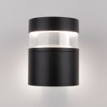 Уличный настенный светодиодный светильник Черный 1530 TECHNO LED  черный