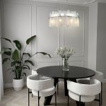 Умная подвесная люстра с фактурным стеклом 333/8