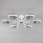 Умный потолочный светильник в стиле лофт 70121/6 белый Smart