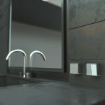 Выключатель двухклавишный Gallant серебряный W5020006