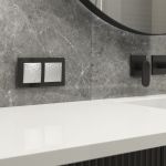 Выключатель одноклавишный (Hammaer серебряный) W1210006