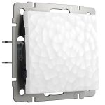 Выключатель одноклавишный (Hammer белый) W1210001