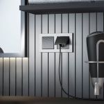 Выключатель одноклавишный Hammer (Hammar черный) W1210008