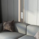 Выключатель одноклавишный проходной (Hammer белый) W1212001