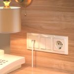 Рамка из поликарбоната на 3 поста Snabb Basic слоновая кость W0032003