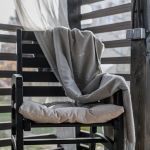 Выключатель двухклавишный влагозащищенный Gallant графит рифленый W5020204