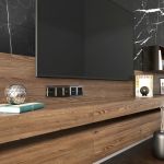 Рамка из стекла на 5 постов Diamant черный W0051208