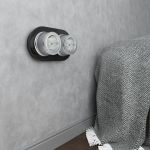 Рамка из стекла на 2 поста черный W0025108