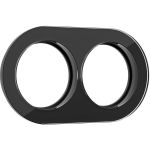 Рамка из стекла на 2 поста черный W0025108