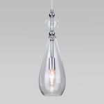 Подвесной светильник со стеклянным плафоном 50202/1 прозрачный