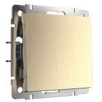 Клавиша для выключателя перекрестного (шампань рифленый) W1119010