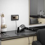 Рамка из поликарбоната для двойной розетки Stream графит W0082104