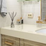 Рамка из поликарбоната для двойной розетки Snabb слоновая кость/золото W0081932