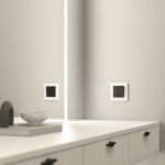 Рамка из стекла на 1 пост Favorit белый матовый W0011105