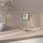 Рамка из поликарбоната на 1 пост Stream шампань W0012111