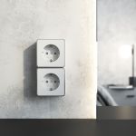 Розетка с заземлением Gallant белая W5071001