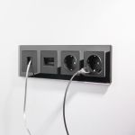 Телефонная розетка RJ-11 (черный матовый) W1182008