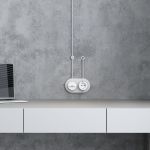 Втулка для вывода кабеля из стены 2 шт. белая ретро W6421101