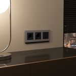 Выключатель жалюзи (черный матовый) W1124508