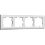 Рамка из поликарбоната на 4 поста Stark белый W0041801