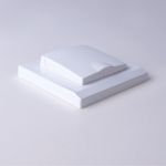 Рамка из поликарбоната на 1 пост Stark белый W0011801