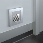 Рамка из металла на 1 пост Аluminium алюминий W0011706