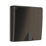 Накладка для розетки IP44 с крышкой (бронзовый) W1179212