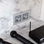 Рамка из металла на 2 поста Аluminium алюминий W0021706