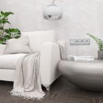 Рамка из металла на 4 Аluminium алюминий W0041706