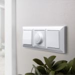 Рамка из пластика на 3 поста Fiore белый W0032201