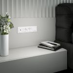 Рамка из пластика на 4 поста Fiore белый W0042201