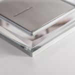 Рамка из стекла на 1 пост Diamant зеркальный W0011220