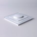 Рамка из стекла на 1 пост Favorit белый W0011101